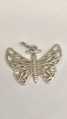 Sterling Silver Butterfly Charm