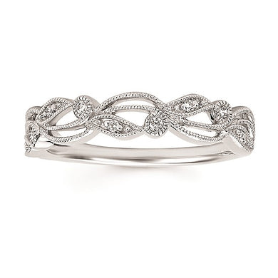 Filigree Diamond Ring