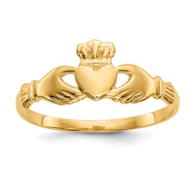 14k Claddagh Ring