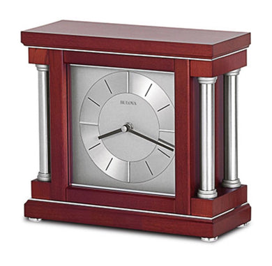 Wooden Bulova Mantle Clock