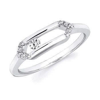 Sliding Diamond Ring