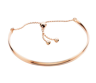 Rose Gold Plated Cuff Adjustable Bracelet