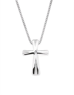 Wide Cross Pendant