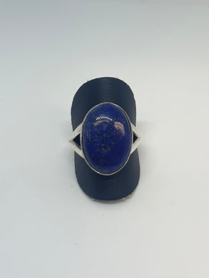 Oval Lapis Lazuli Ring