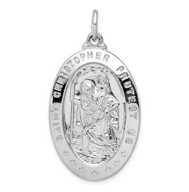 Sterling Silver St. Christopher Medal