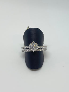 Classic Diamond Wedding Set