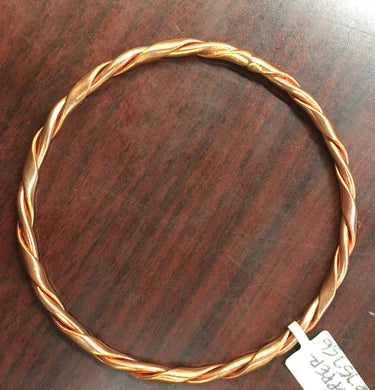 Twisted Copper Bracelet