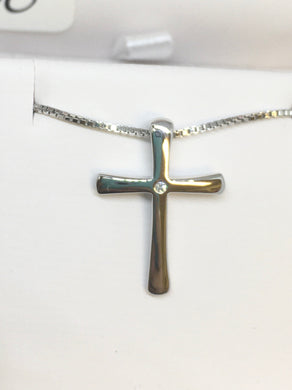 Sterling Silver Cross Necklace