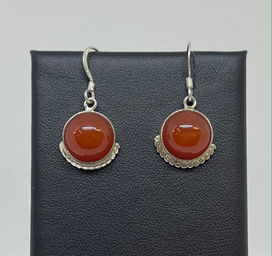 Carnelian Dangle Earrings