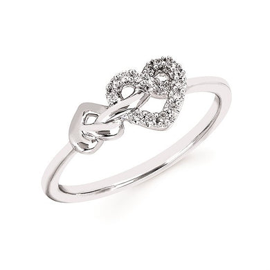 Heart Diamond Ring