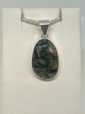 Moss Agate Pendant