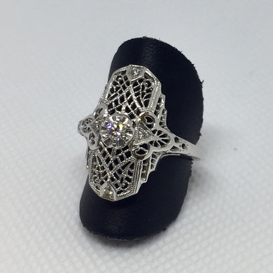 Vintage Style Diamond Ring