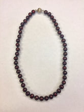 Load image into Gallery viewer, Deep Maroon Dyed Pearl Strand