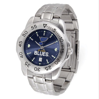 St. Louis Blues Stainless Steel Men’s Watch