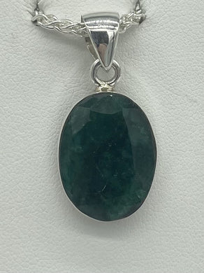 Emerald Oval Pendant