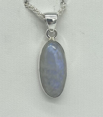 Oblong Moonstone Pendant