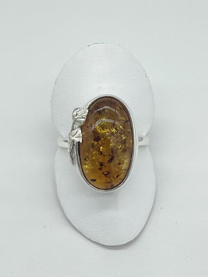 Large Amber Ring