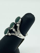 Load image into Gallery viewer, Deep Green Turquoise Ring