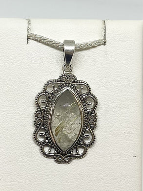 Fancy Rutilated Quartz Pendant