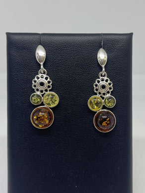 Eccentric Amber Earrings